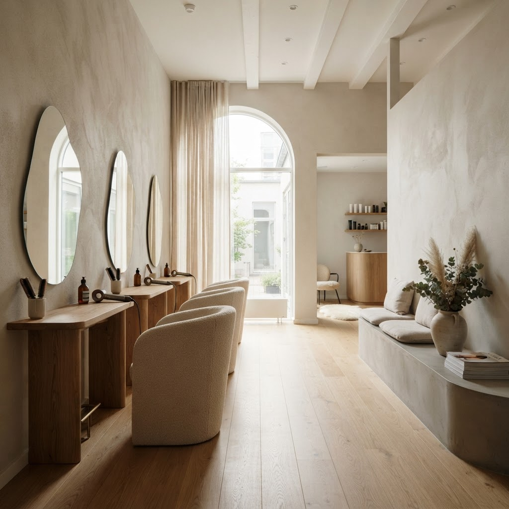 Förhandsvisning av webbplatsen Hair Studio